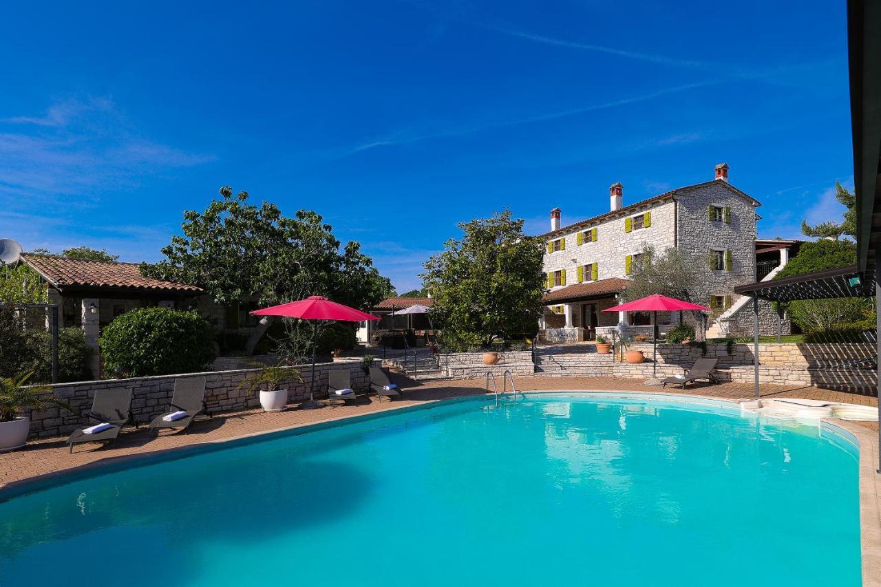 B & B Casa Rustica Dva Baladura Rooms Kanfanar Kültér fotó