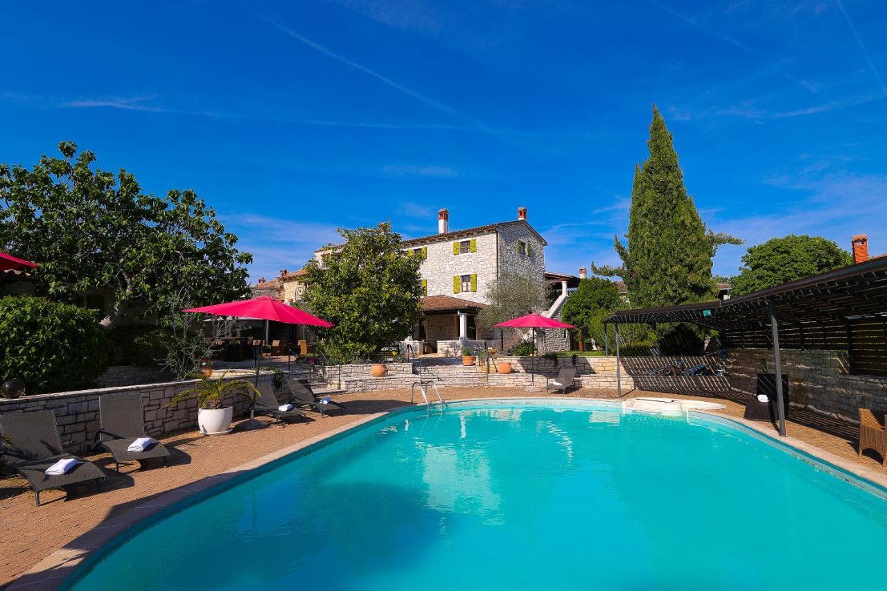 B & B Casa Rustica Dva Baladura Rooms Kanfanar Kültér fotó