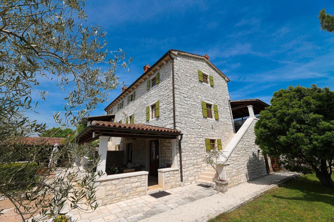 B & B Casa Rustica Dva Baladura Rooms Kanfanar Kültér fotó